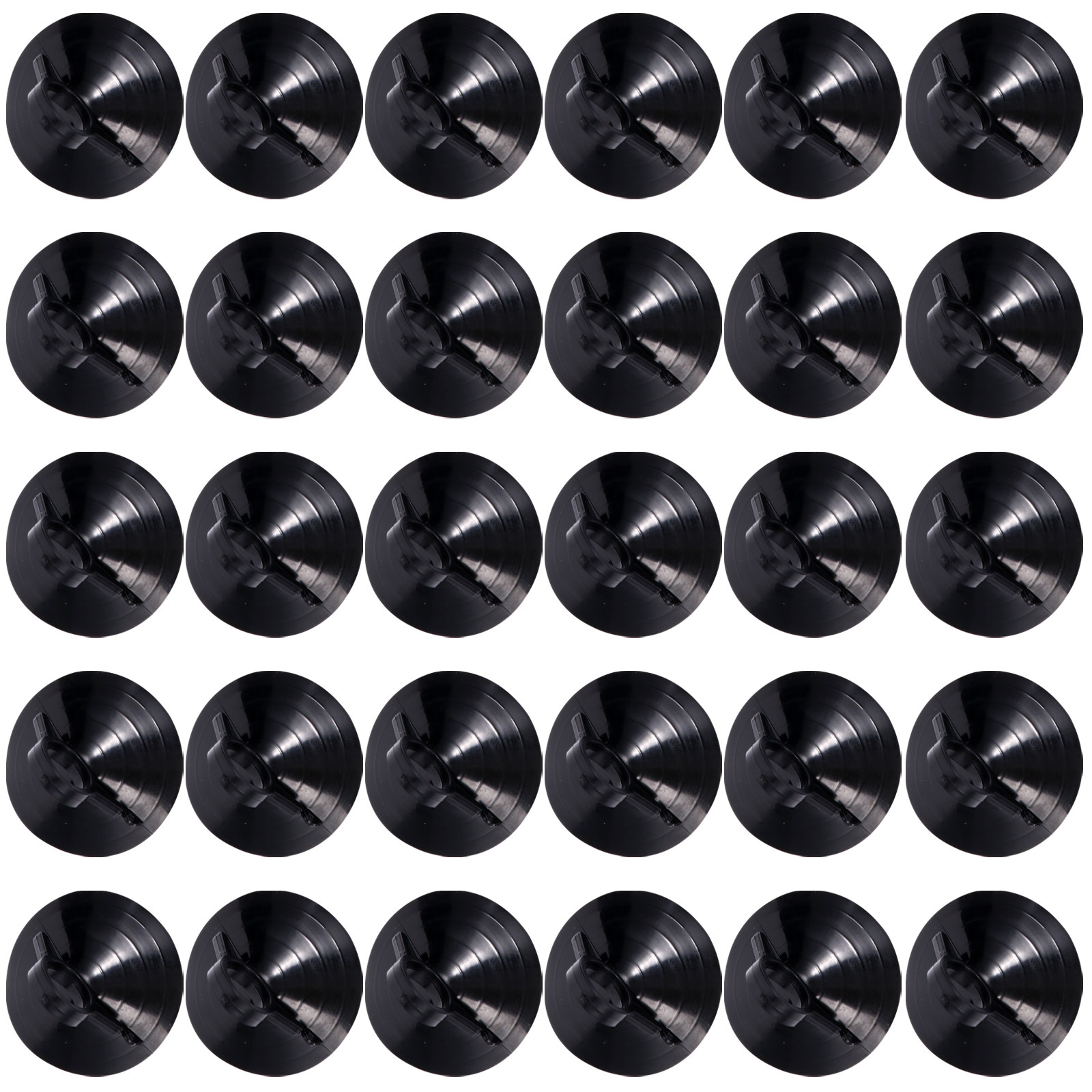 Plastic Cup 50Pcs - 50 шт. присосок для солнцезащитных шторок