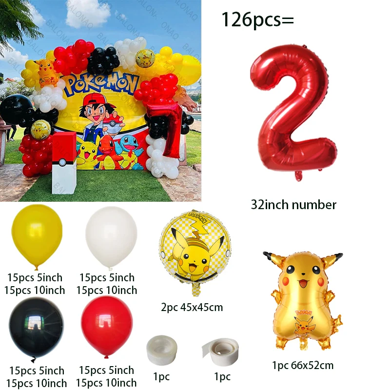 Набор из 126 шаров с мультяшны – обзор и цена Balloon Arch Kit