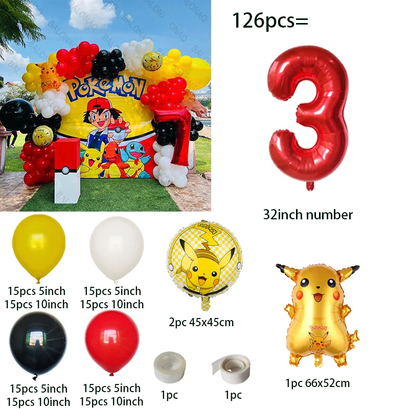 Набор из 126 шаров с мультяшны – обзор и цена Balloon Arch Kit