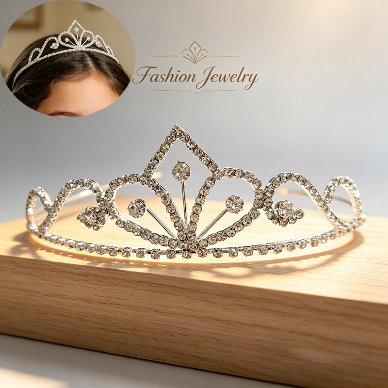 Серебряная корона со стразами, – обзор и цена Event Suppliers
