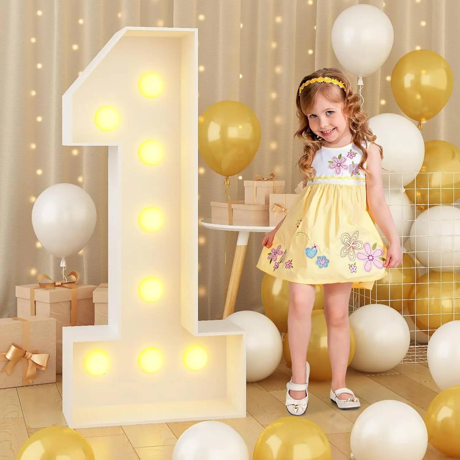 Гигантская светодиодная цифра  – обзор и цена Led Balloon Light