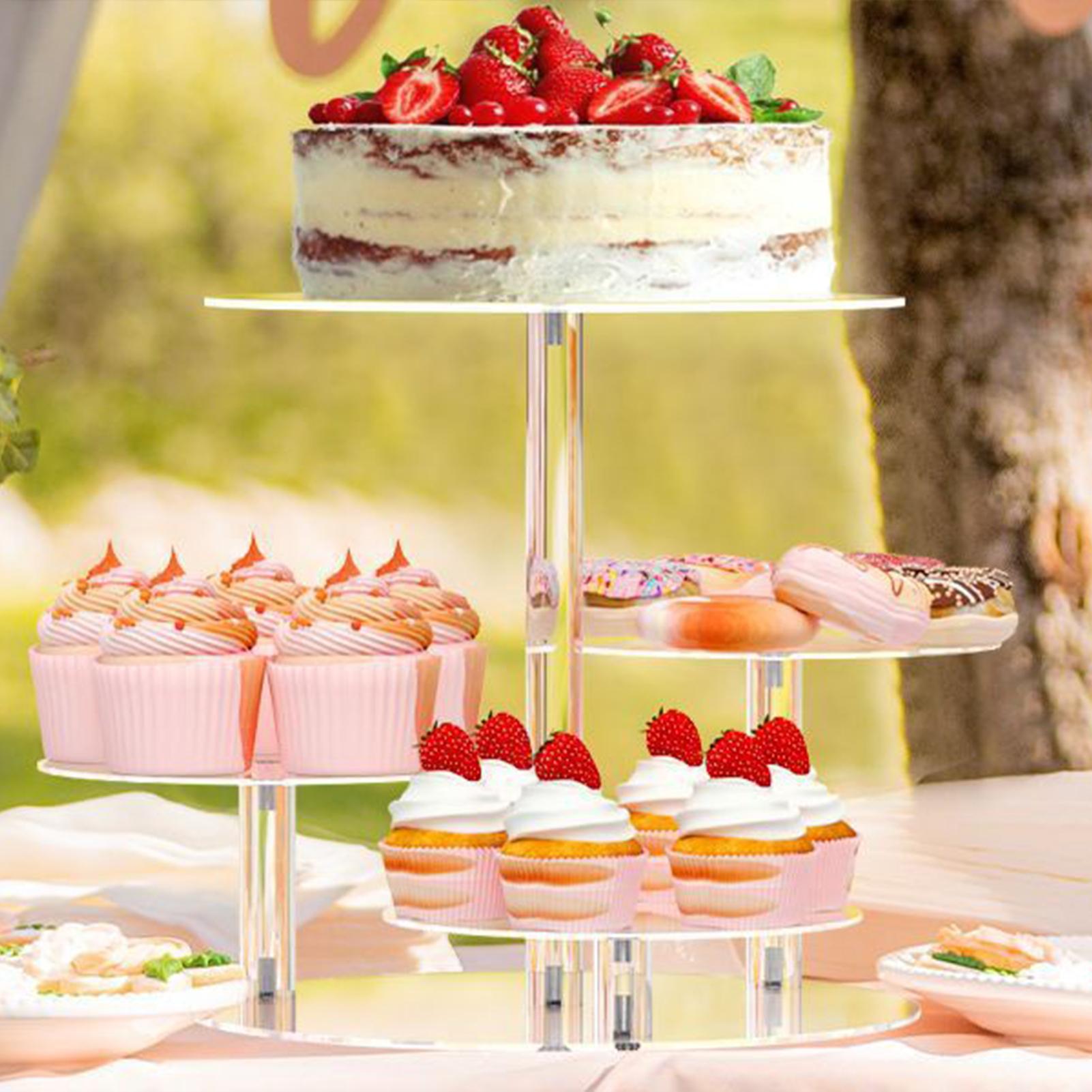 Подставка для кексов, акрилова – обзор и цена Cupcake Stand Tier