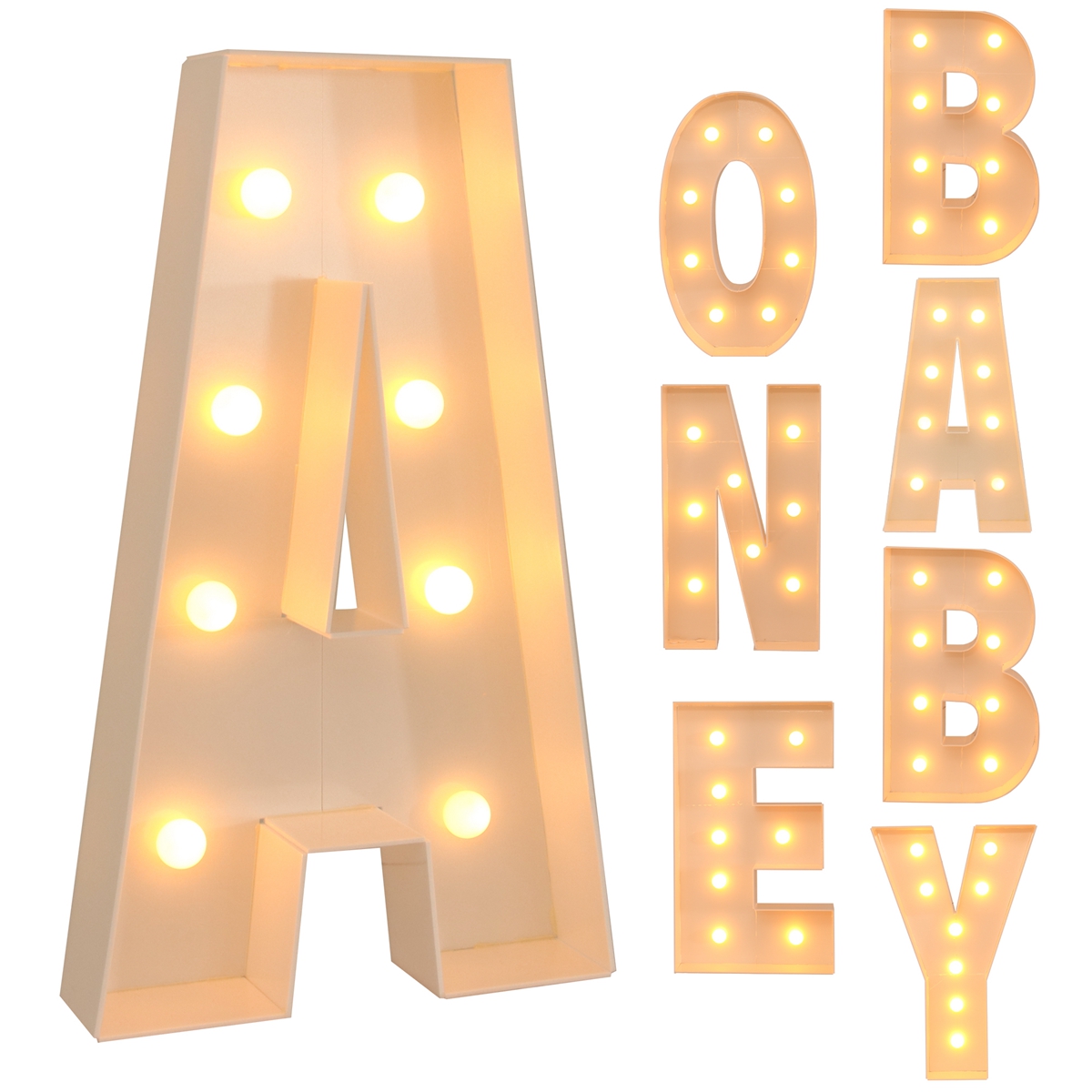 91,5 см гигантская буква, свет – обзор и цена Led Balloon Light