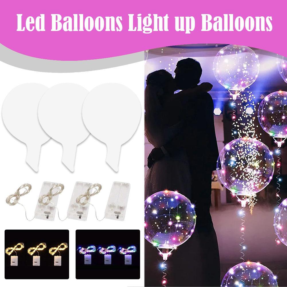 3 шт. светодиодные воздушные ш – обзор и цена Led Balloon Light