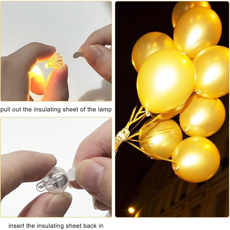 ABLN-Набор из 100 мини-светоди – обзор и цена Led Balloon Light