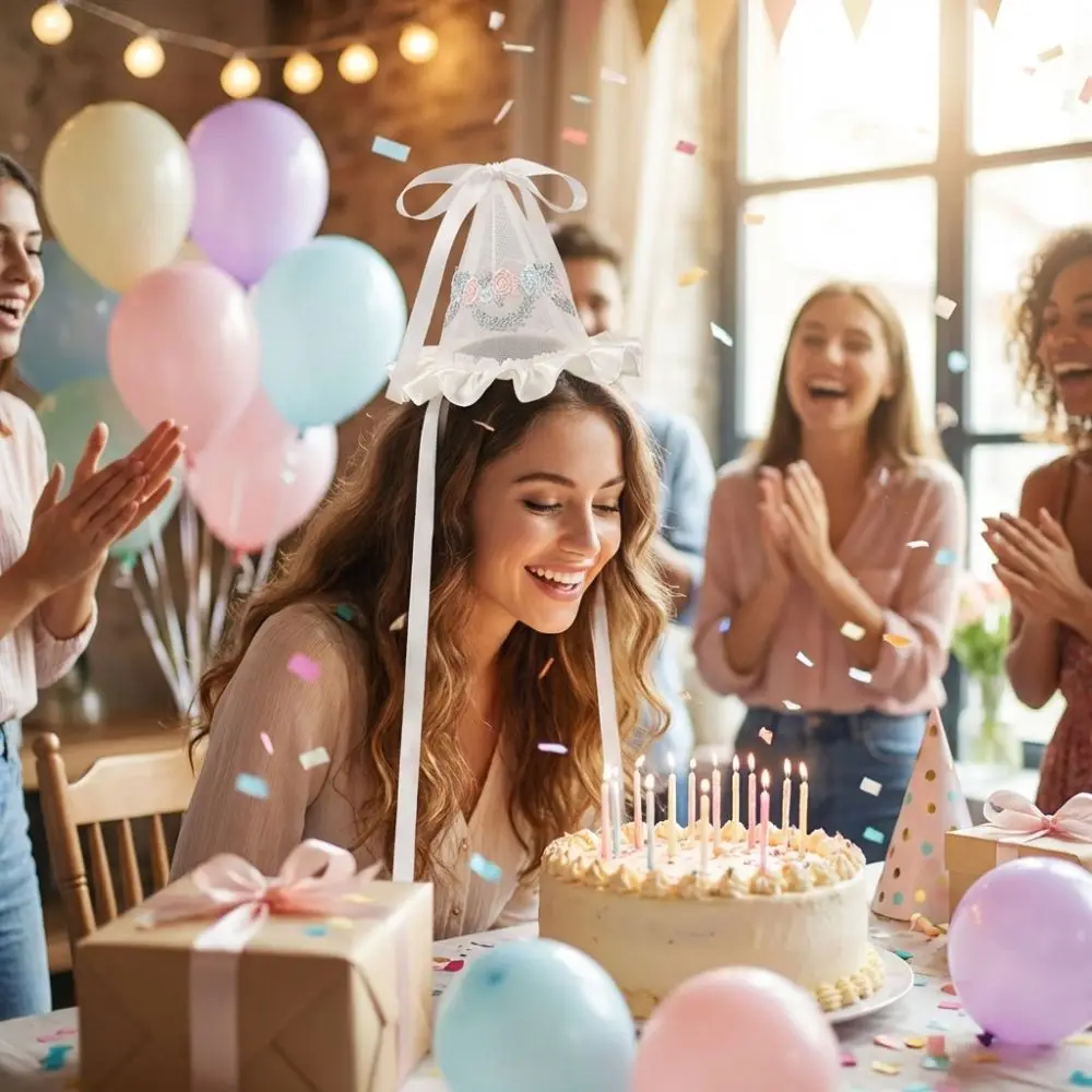 Милые заколки для волос в стил – обзор и цена Party Hat Cone
